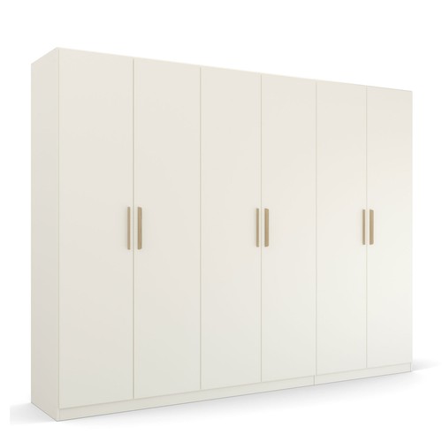 Drehtürenschrank alpinweiß - drehtürenschrank,
